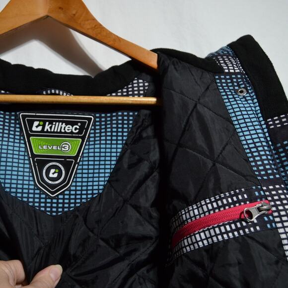 Killtec Level 3 Ski Jacket Breathable Waterproof Windproof Hooded Size Youth 14 - Picture 9 of 14
